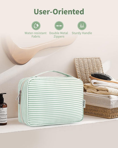 Narwey Small Hanging Travel Toiletry Bag for Women, Travel Bag for Toiletries, Makeup Bag Organizer Cosmetic Bags Make Up Bags for Girls