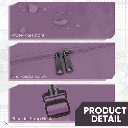 Travel Duffle Bag, Weekender Travel Bag Men Small Gym Bag for Women, Hospital Bag for Labor and Delivery, Overnight Bag Luggage Bag with Trolley Sleeve, Airplane Travel Essentials for Flying(Black)