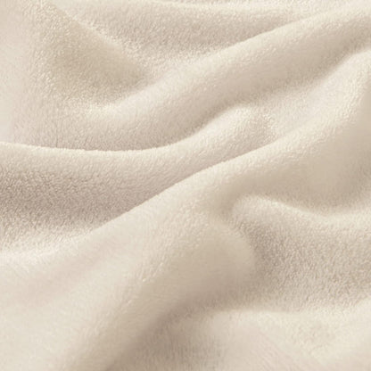 Fleece Blanket Soft Plush Throw for Couch Black 50"x60" - Colors A