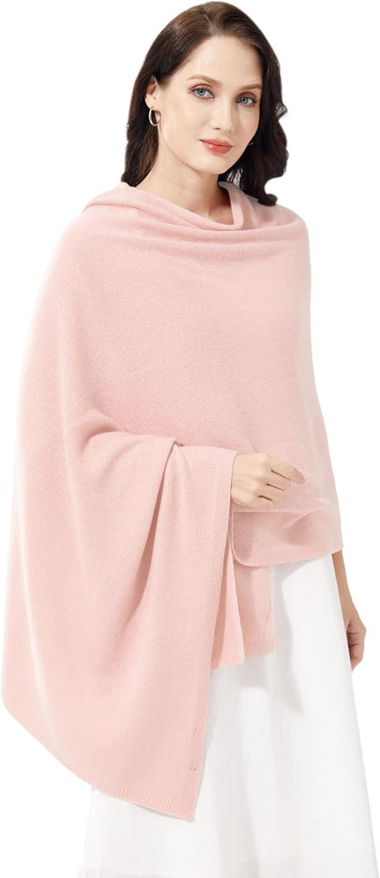 Soft Cashmere Blend Wrap Chic Scarf Stole for Women Wayfarer Travel Extra Large 87"x28" - Colors A