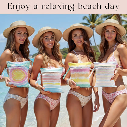 Wet Bag, Wet Dry Bag, Waterproof Bag, Swimsuit, Beach Bag, Wet Bag for Pool, Beach, Diapers, Nanobag, Cruise Ship Essentials, Starfish Accessories Travel Essentials for Women