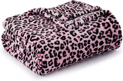 BEDELITE Fleece Blanket Black Throw Blankets for Couch & Bed, Luxury Plush Cozy Fuzzy Blanket 50x60 inches, Super Soft Warm Lightweight Throw Blanket for Travel Camping - Colors B