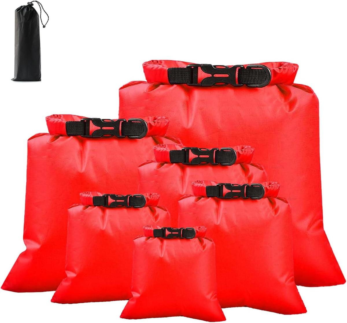 Dry Bags Waterproof, Lightweight Dry Bags for Kayaking Waterproof，Outdoor Waterproof Bag for Kayaking Hiking Boating Camping