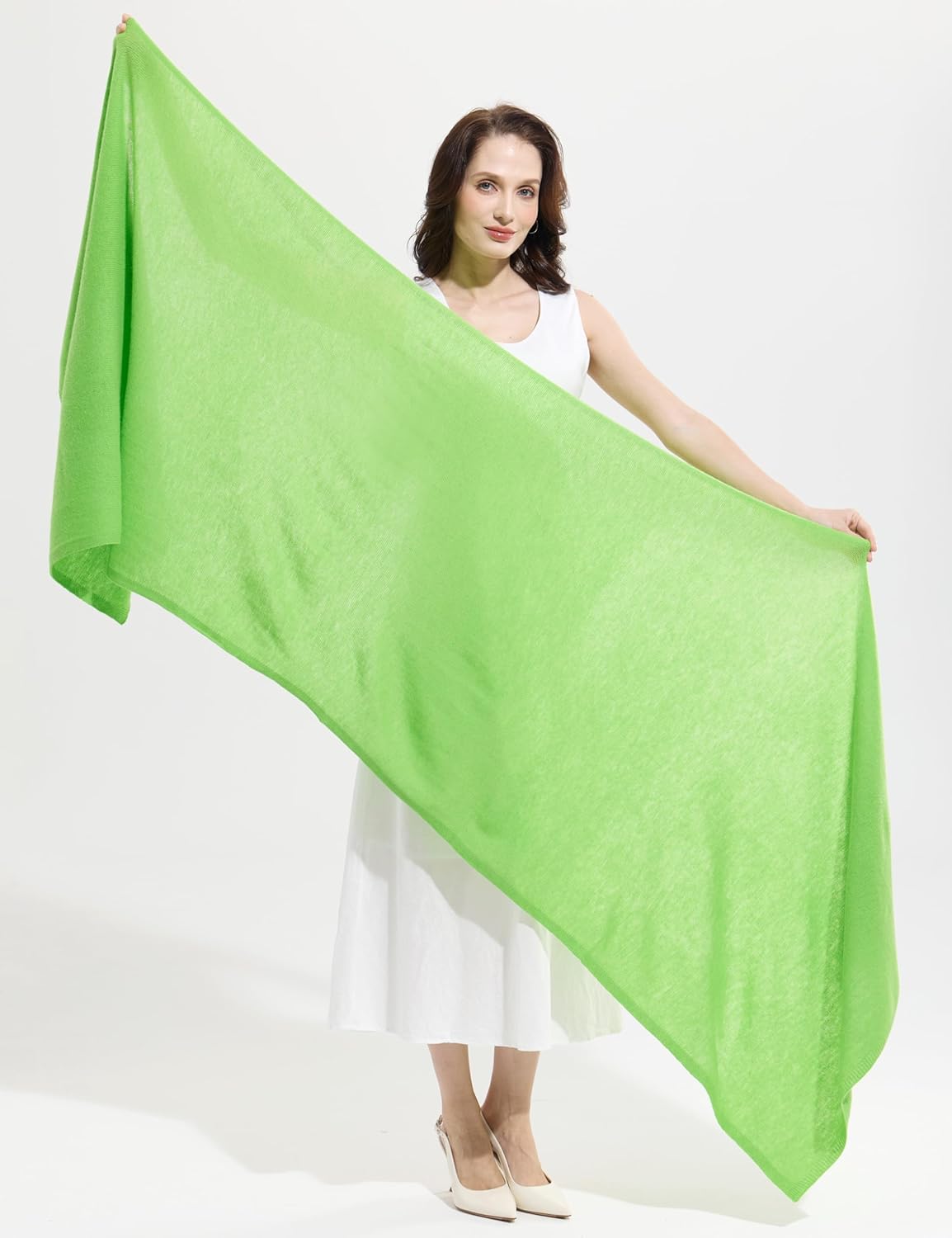 Soft Cashmere Blend Wrap Chic Scarf Stole for Women Wayfarer Travel Extra Large 87"x28" - Colors A