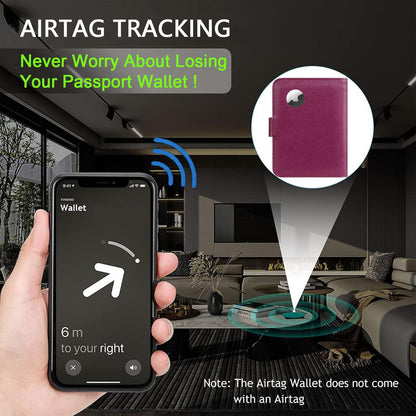 Passport Holder Cover Wallet RFID Blocking, Travel Essentials