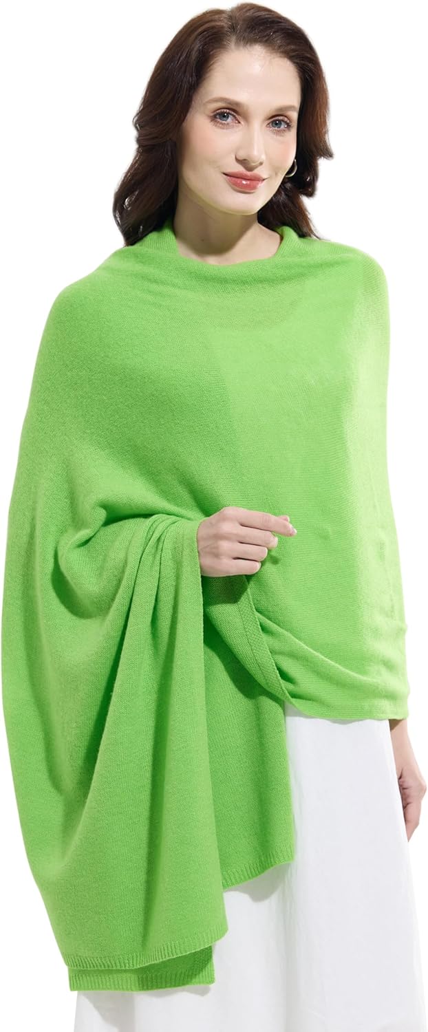 Soft Cashmere Blend Wrap Chic Scarf Stole for Women Wayfarer Travel Extra Large 87"x28" - Colors A