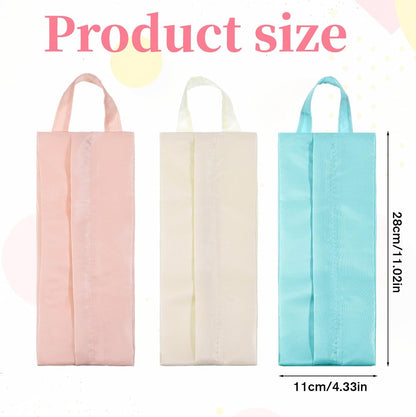 3 PCS Travel Underwear Organizer Bag with Zip, Mini Compression Travel Socks Storage Bag, Portable Packing Pouch for Traveling Underpants Lingerie Luggage Ties Cosmetics Accessories