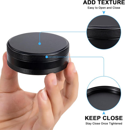 SOBABIDO Premium Metal Pill Case, Small Travel Pill Box with 2 Compartments