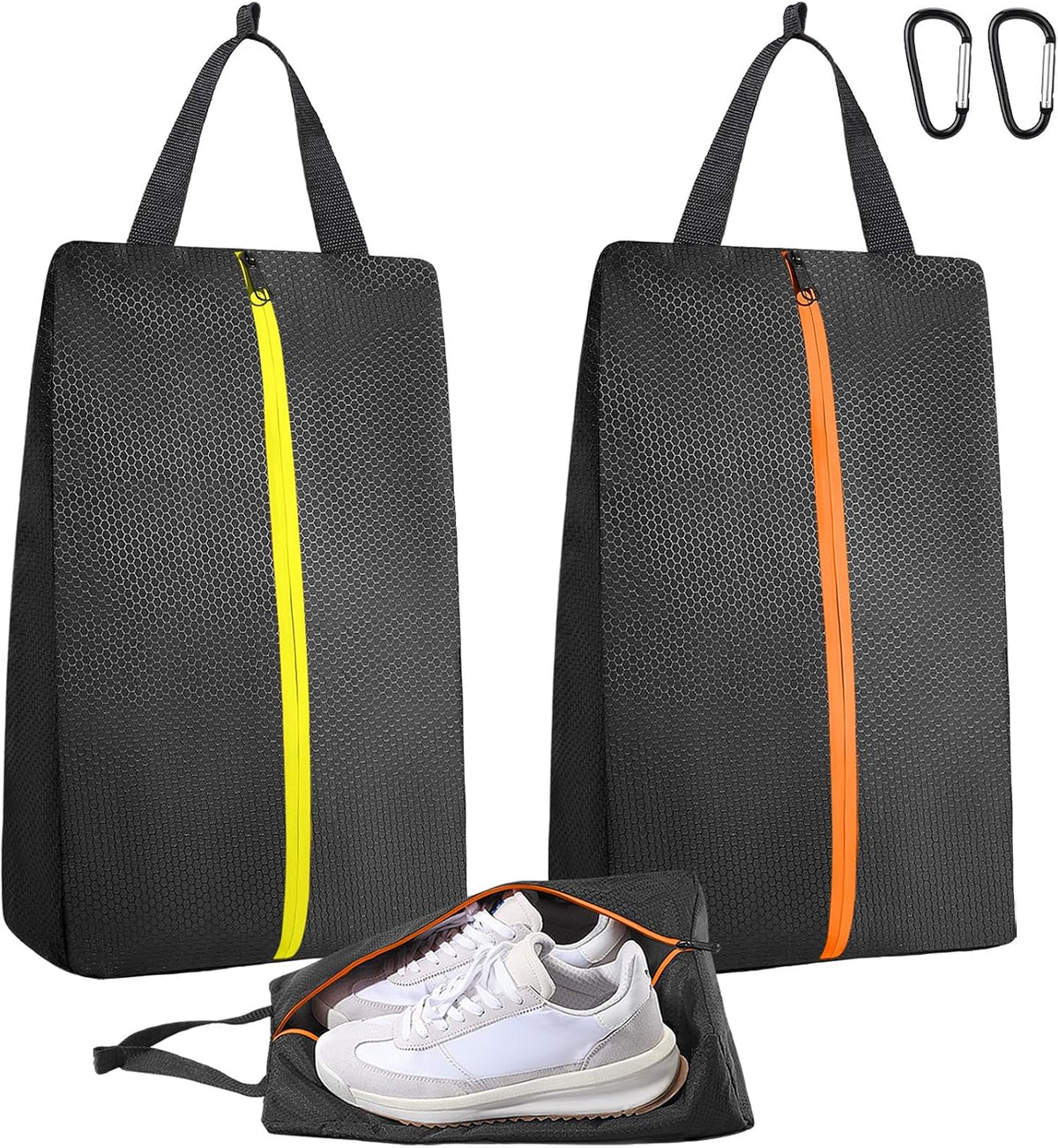 Golf Shoes Bag, Smell-Proof & Waterproof Cleat Bag for Travel