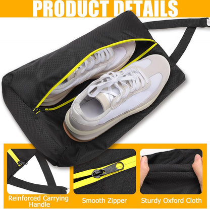 Golf Shoes Bag, Smell-Proof & Waterproof Cleat Bag for Travel