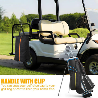 Golf Shoes Bag, Smell-Proof & Waterproof Cleat Bag for Travel