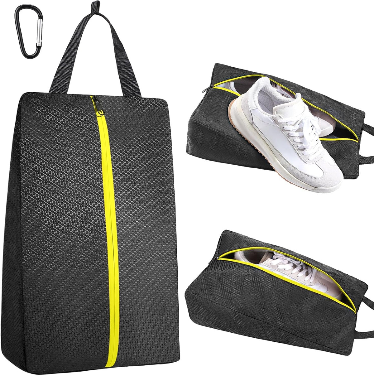 Golf Shoes Bag, Smell-Proof & Waterproof Cleat Bag for Travel