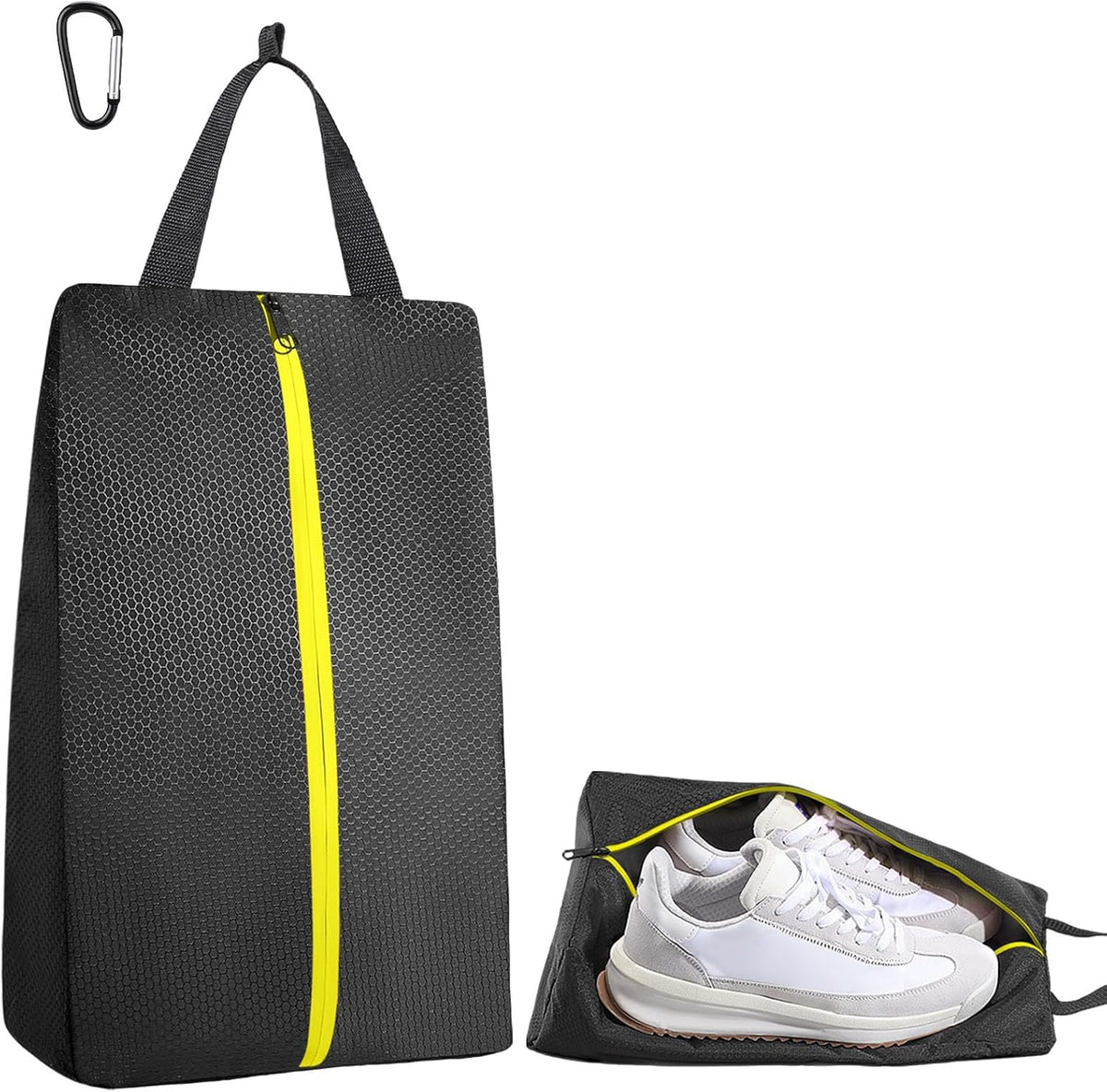 Golf Shoes Bag, Smell-Proof & Waterproof Cleat Bag for Travel