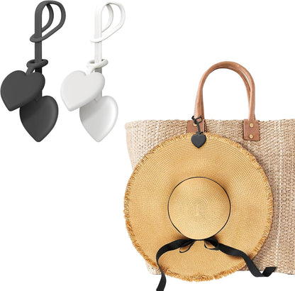 Magnetic Hat Clip for Travel on Bag, Silicone Hat Holder