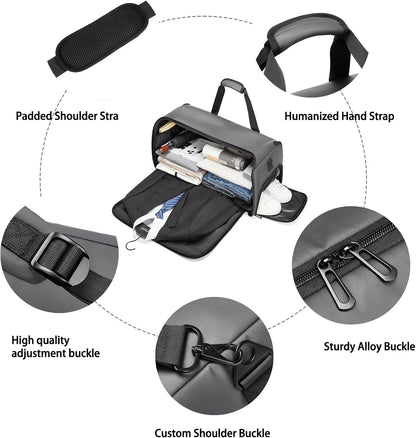 45L Garment Bags for Travel,Carry on Convertible Suit Bag Travel