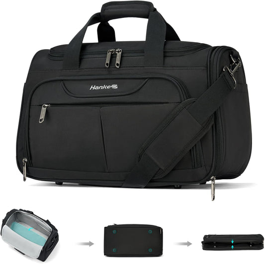 Small Underseat Carry On Luggage Bags for Travel with 10 Pockets.