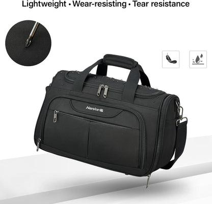 Small Underseat Carry On Luggage Bags for Travel with 10 Pockets.