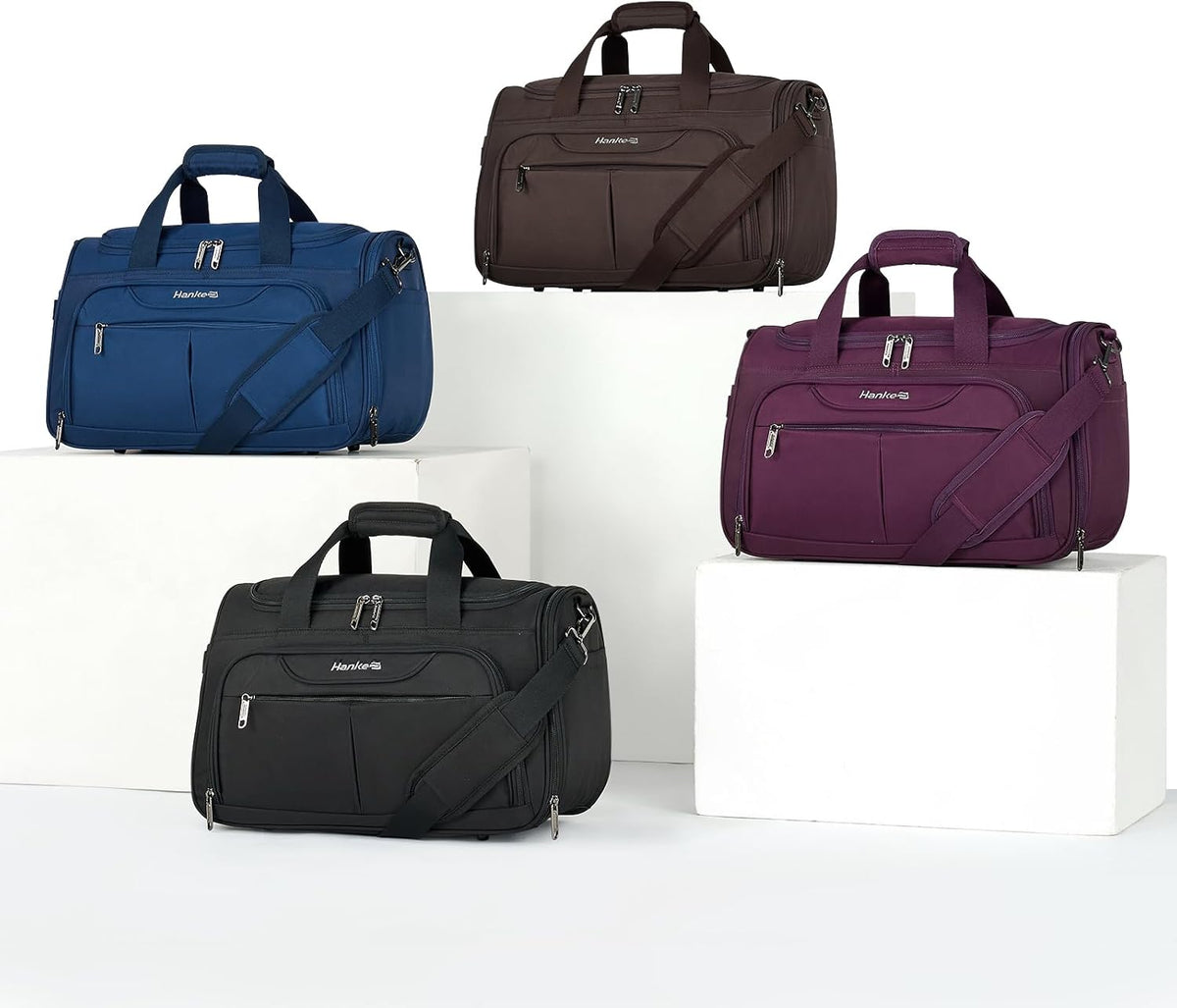Small Underseat Carry On Luggage Bags for Travel with 10 Pockets.