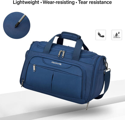 Small Underseat Carry On Luggage Bags for Travel with 10 Pockets.