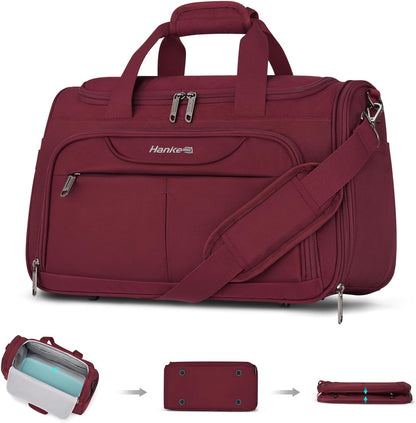 Small Underseat Carry On Luggage Bags for Travel with 10 Pockets.