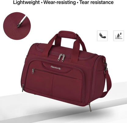 Small Underseat Carry On Luggage Bags for Travel with 10 Pockets.