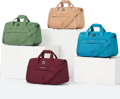 Small Underseat Carry On Luggage Bags for Travel with 10 Pockets.