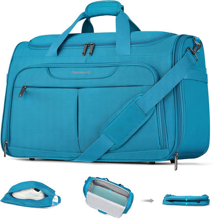 Small Underseat Carry On Luggage Bags for Travel with 10 Pockets.