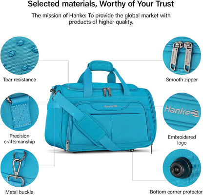 Small Underseat Carry On Luggage Bags for Travel with 10 Pockets.