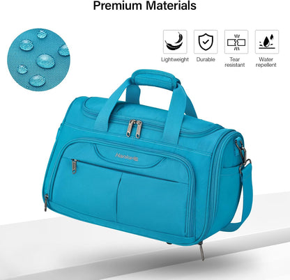 Small Underseat Carry On Luggage Bags for Travel with 10 Pockets.