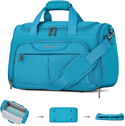 Small Underseat Carry On Luggage Bags for Travel with 10 Pockets.