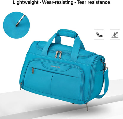 Small Underseat Carry On Luggage Bags for Travel with 10 Pockets.