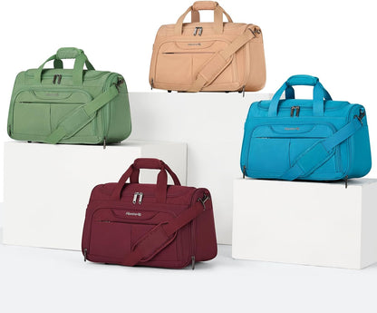 Small Underseat Carry On Luggage Bags for Travel with 10 Pockets.