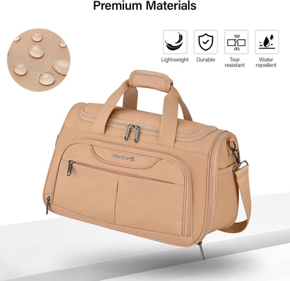 Small Underseat Carry On Luggage Bags for Travel with 10 Pockets.