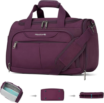 Small Underseat Carry On Luggage Bags for Travel with 10 Pockets.