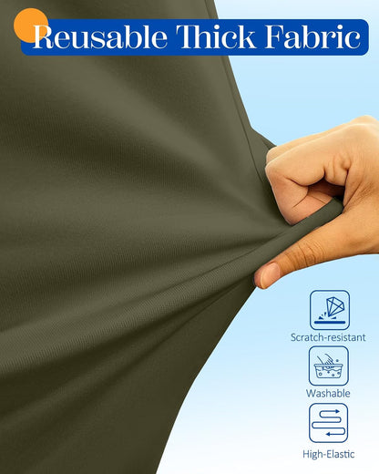 Luggage Cover for Suitcase Tsa Approved Protector - Luggage Sleeve Suit Case Cover Travel Stretch Large Baggage Case Protective Washable Fit 21-23 Inch Brown