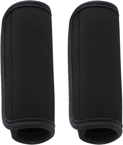 2 Pack Luggage Handle Wraps for Suitcase, Bright Color Comfort Soft Handle Covers (Orange)