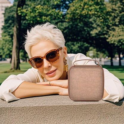 Travel Sunglass Organizer Case for Quay Polarized Sunglasses Men Women, Trendy Glasses Storage Box (Bag Only)
