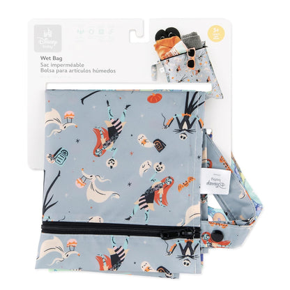 Bumkins Waterproof Wet Bag for Baby, Travel, Swim Suit, Cloth Diapers, Pump Parts, Pool, Beach, Gym Clothes, Toiletry, Hook to Stroller, Daycare, Zipper Reusable Wetdry Packing Pouch, Jungle