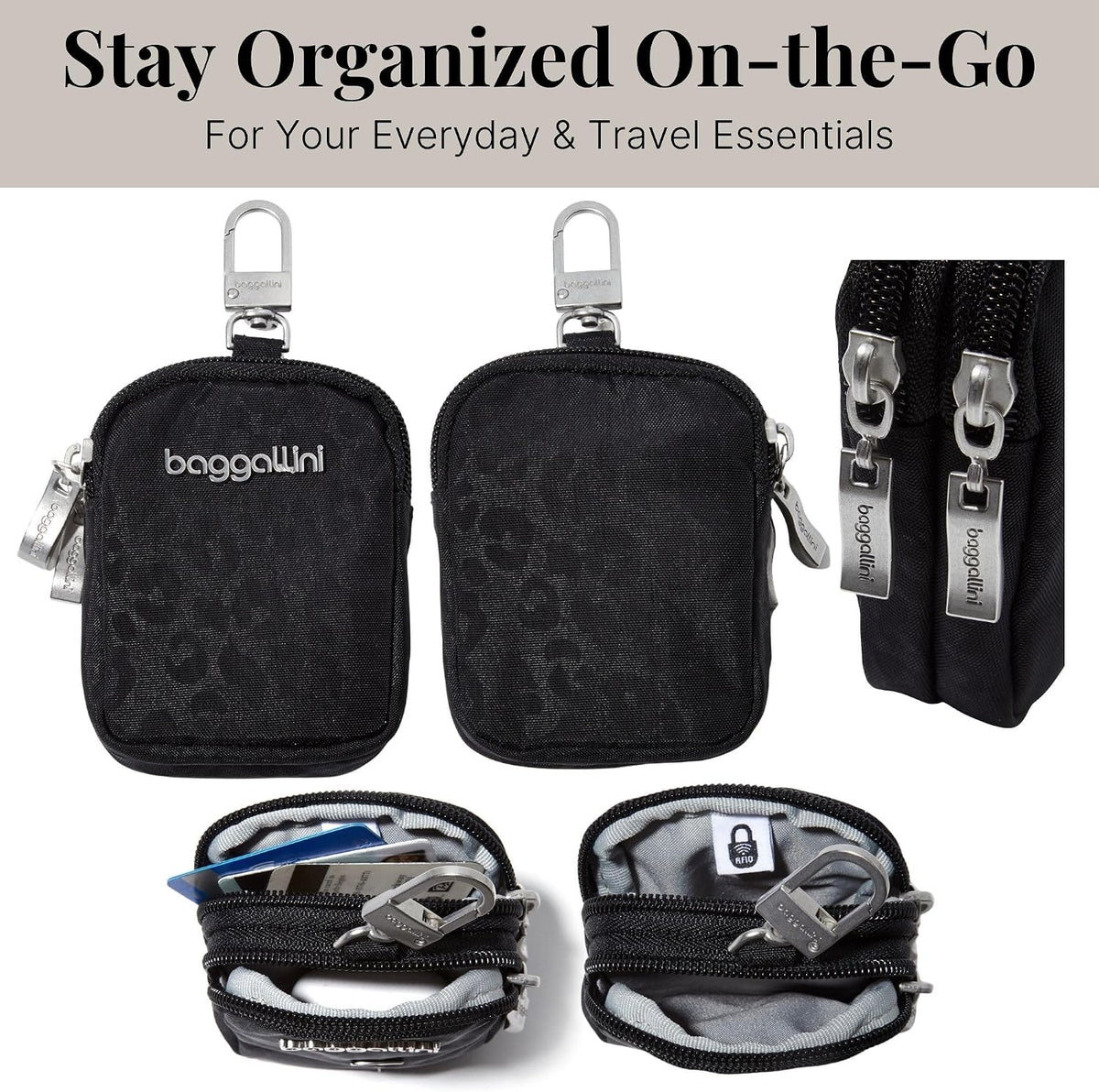 Baggallini womens On the Go Mini Pouch