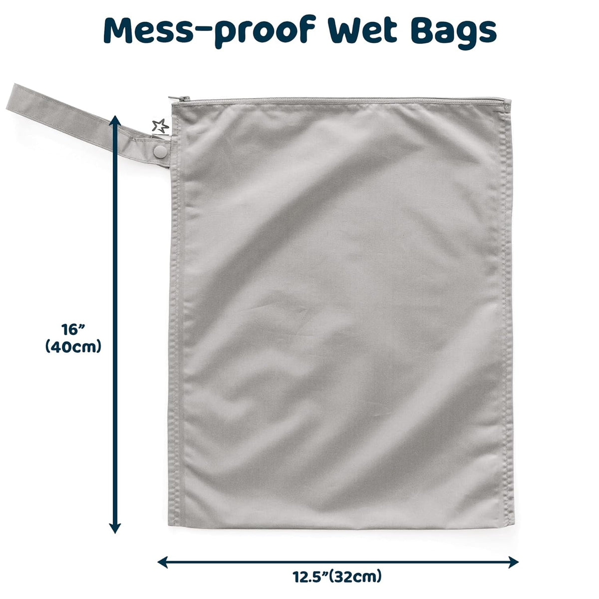 Tiny Twinkle Mess Proof Wet Bags | Reusable Waterproof Wet Bags for Swimsuits | Baby Clothes | Travel & Diaper Bag (Pink, Brown Checkers) - Colors A