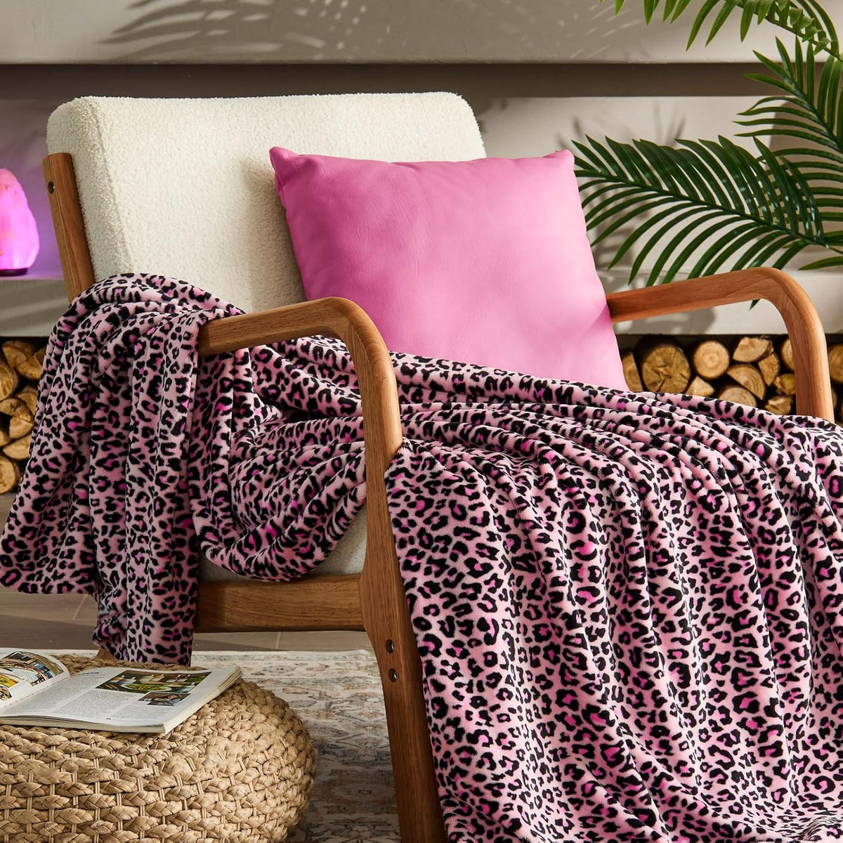 BEDELITE Fleece Blanket Black Throw Blankets for Couch & Bed, Luxury Plush Cozy Fuzzy Blanket 50x60 inches, Super Soft Warm Lightweight Throw Blanket for Travel Camping - Colors B
