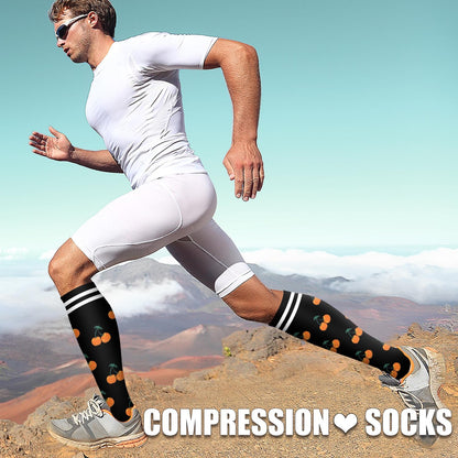 Laite Hebe 3 Pack Medical Compression Sock-Compression Sock For Women and Men Circulation -Best for Running,Nursing,Athletic Sports