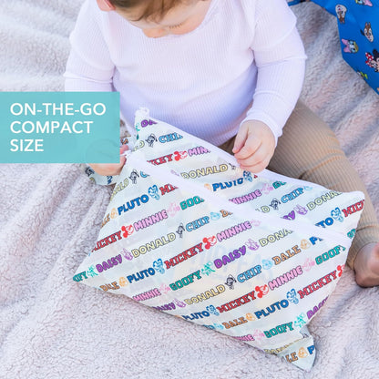 Bumkins Waterproof Wet Bag for Baby, Travel, Swim Suit, Cloth Diapers, Pump Parts, Pool, Beach, Gym Clothes, Toiletry, Hook to Stroller, Daycare, Zipper Reusable Wetdry Packing Pouch, Jungle