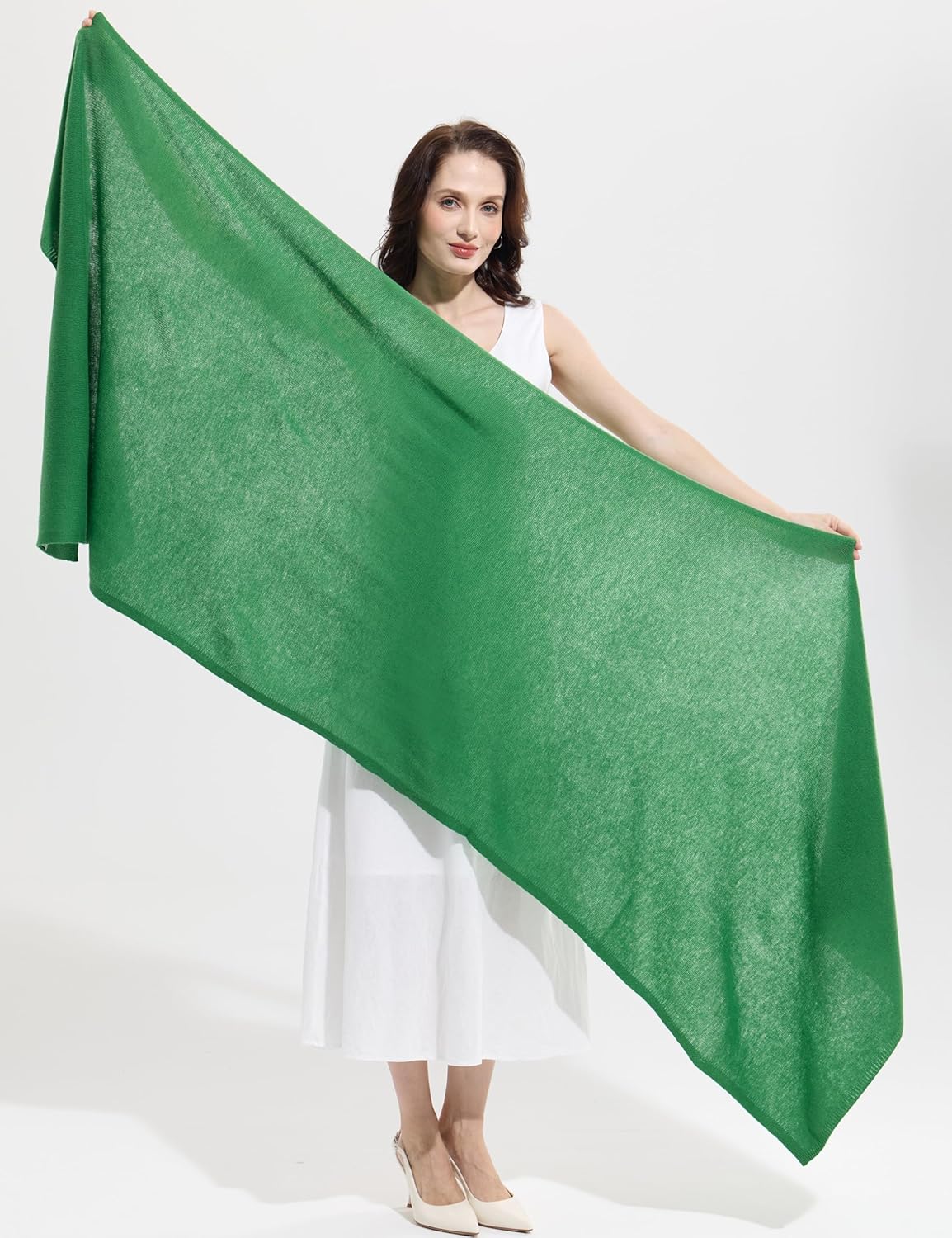 Soft Cashmere Blend Wrap Chic Scarf Stole for Women Wayfarer Travel Extra Large 87"x28" - Colors A