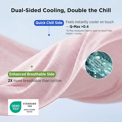 Bedsure Silky Soft Summer Cooling Blanket for Hot Sleepers, Rayon Derived from Bamboo Cold Throw Blanket for Couch, Lightweight Bed Cooling Throw Camping Picnic Travel Outdoor Dorm Essentials, 50x70