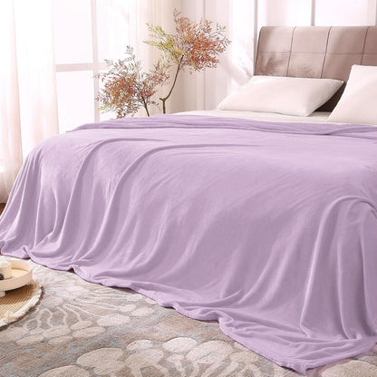 BEDELITE Fleece Blanket Black Throw Blankets for Couch & Bed, Luxury Plush Cozy Fuzzy Blanket 50x60 inches, Super Soft Warm Lightweight Throw Blanket for Travel Camping - Colors B