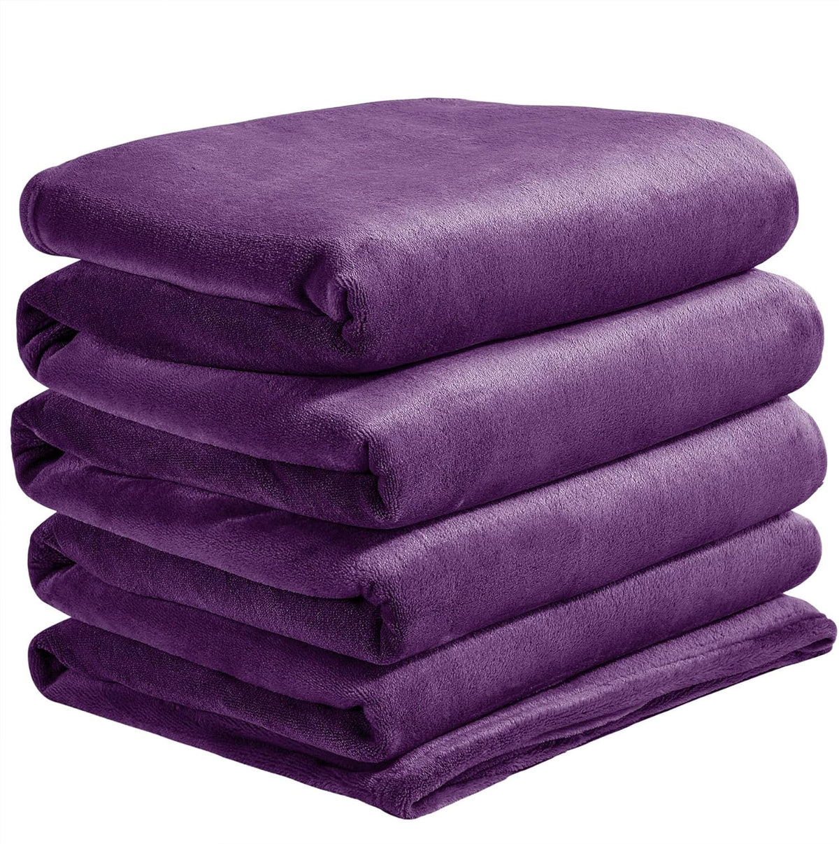BEDELITE Fleece Blanket Black Throw Blankets for Couch & Bed, Luxury Plush Cozy Fuzzy Blanket 50x60 inches, Super Soft Warm Lightweight Throw Blanket for Travel Camping - Colors B
