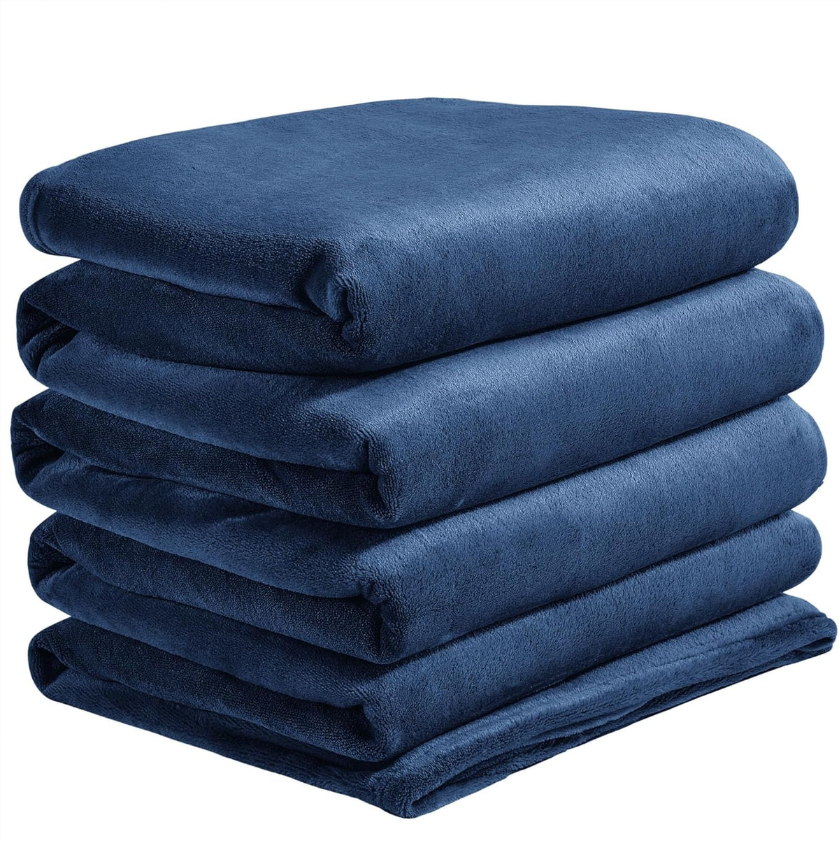 BEDELITE Fleece Blanket Black Throw Blankets for Couch & Bed, Luxury Plush Cozy Fuzzy Blanket 50x60 inches, Super Soft Warm Lightweight Throw Blanket for Travel Camping - Colors B