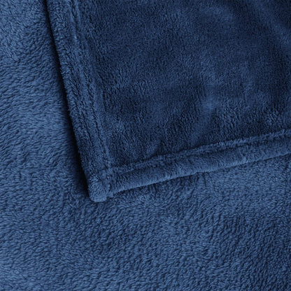 BEDELITE Fleece Blanket Black Throw Blankets for Couch & Bed, Luxury Plush Cozy Fuzzy Blanket 50x60 inches, Super Soft Warm Lightweight Throw Blanket for Travel Camping - Colors B