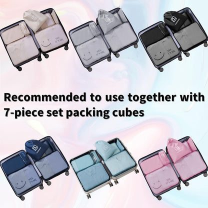 tianzong Travel Shoe Bag with Handle Holds 2 Pairs of Shoes, Shoe Packing Cubes for Travel (Black, 2 Pack)